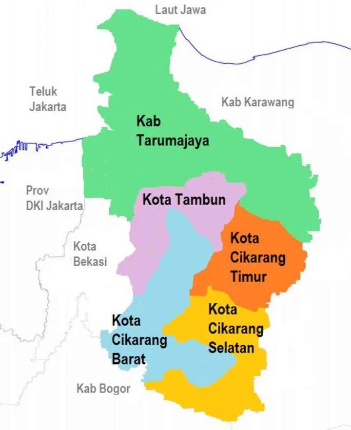 Kawasan Kabupaten Bekasi - Gambar 3